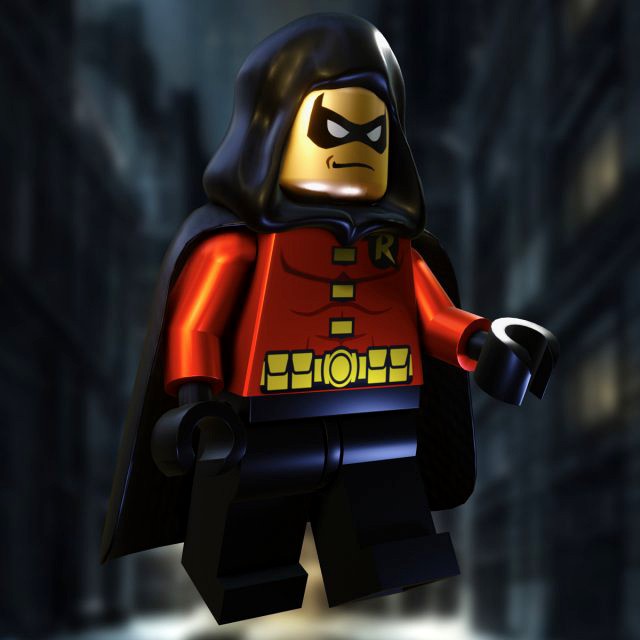 DC Comics Boy Wonder Robin Lego