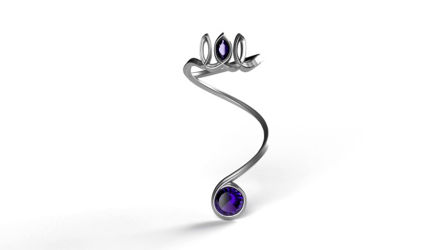 Curved Ring 3D