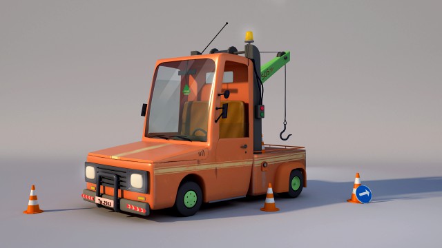 3d Evakuator car