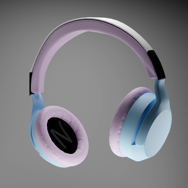 Headphones blender modeling art render cycles animation