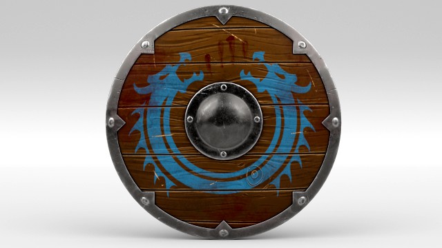 Blood-covered Shield