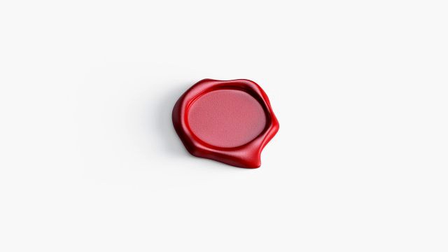 Wax stamp