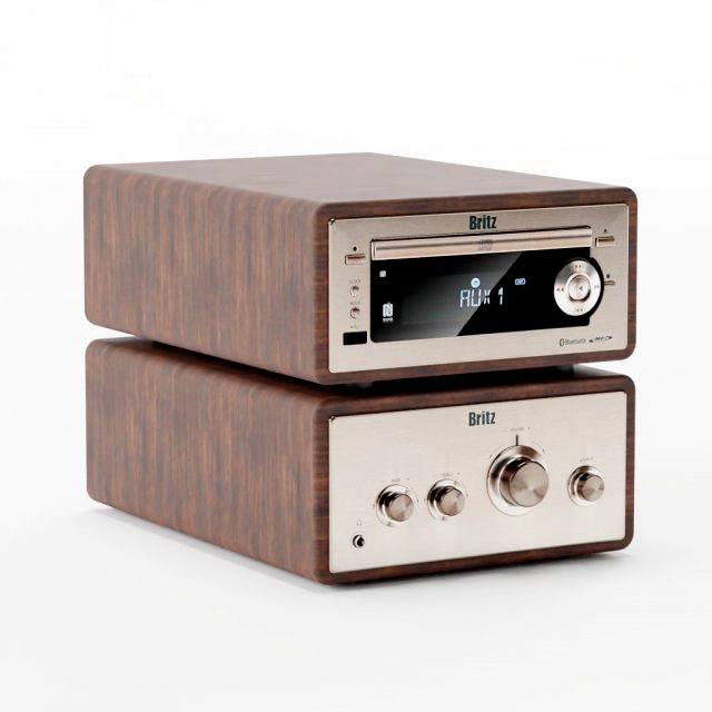 BZ-MC1583B Bluetooth CD Alarm Audio Speaker