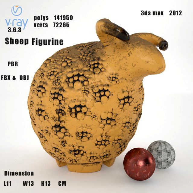 Sheep figurine