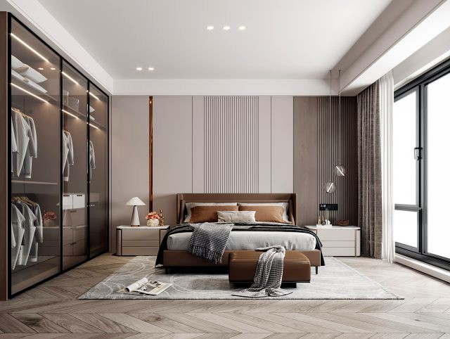 Modern bedroom
