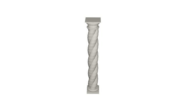 Spiral column