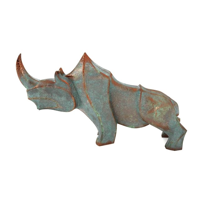 Rhino figurine