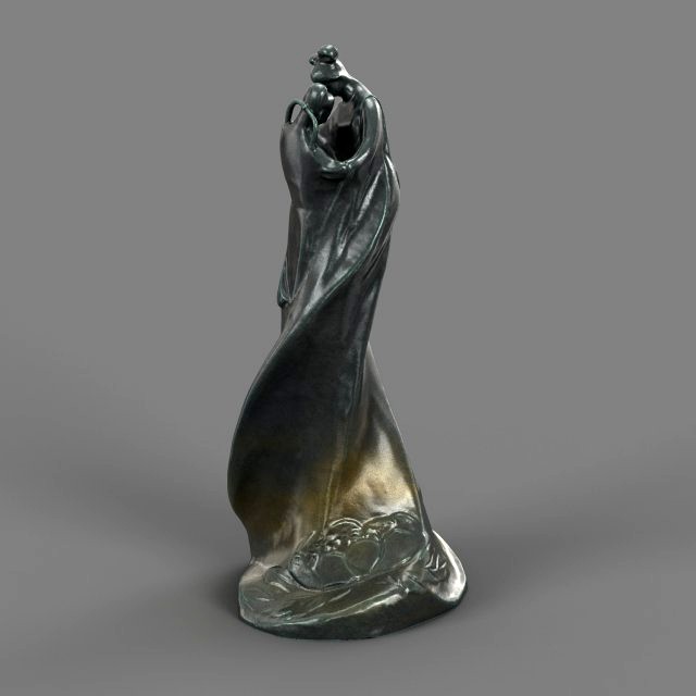 Bronze couple