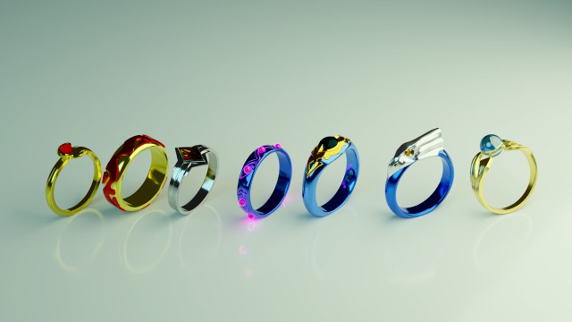 Seven rings from Dota