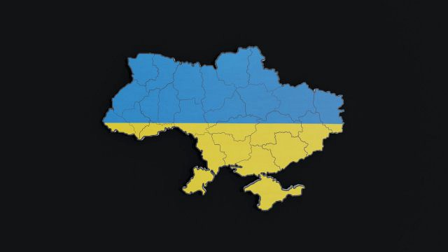 Political Map of Ukraine