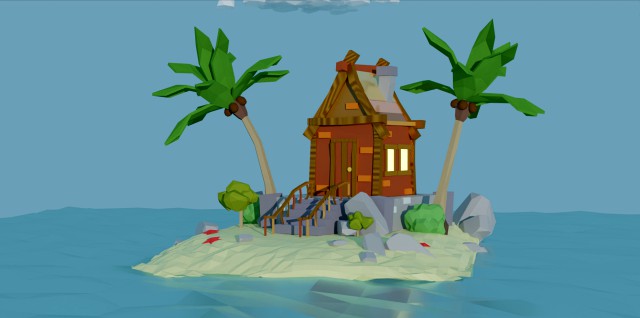 House on the island