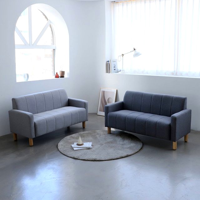 Honi 2 person fabric sofa