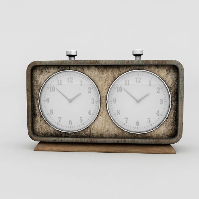 Chess clock model