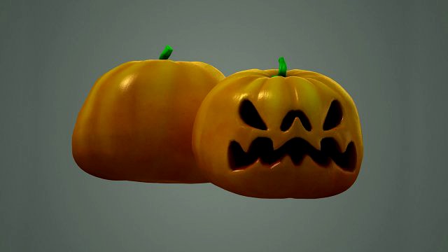 Halloween Monster Pumpkin