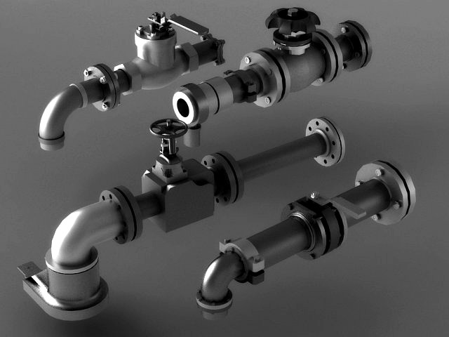 Water pipes industrial valves chemical motor valves