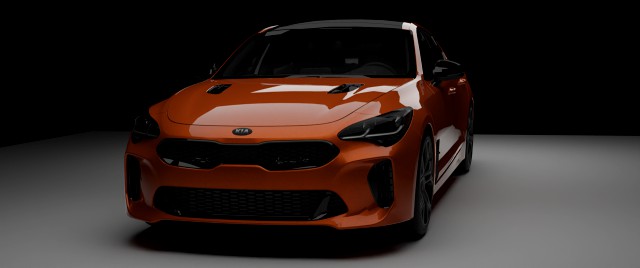 Kia Stinger rig animations