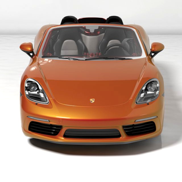 Porsche Boxster S Lava Orange