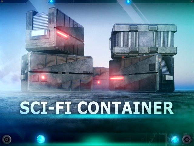 C3 - Sci-Fi Container 8