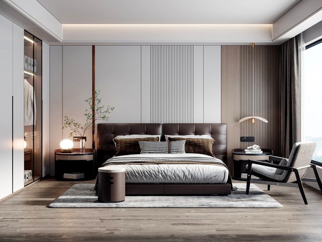 Modern bedroom