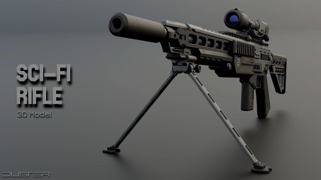 Sci-fi Rifle