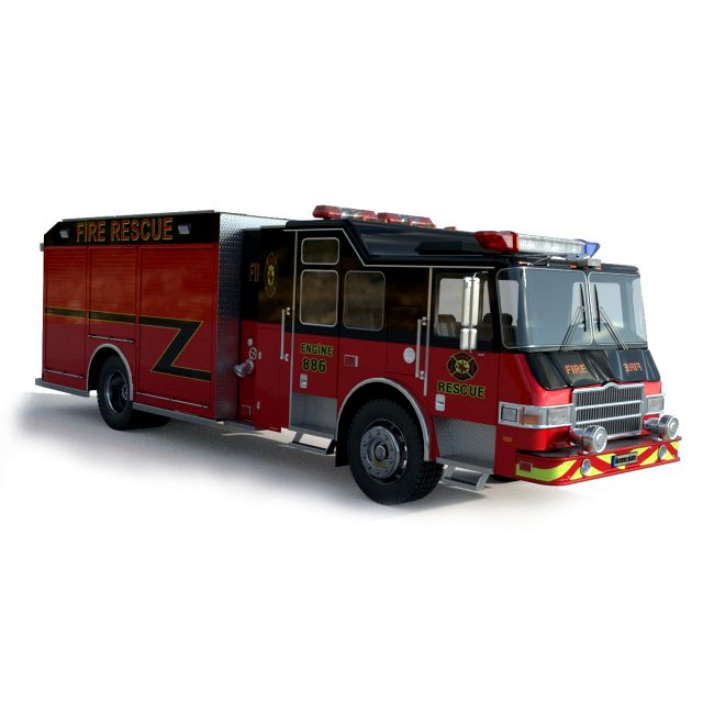 Fire Rescue Truck