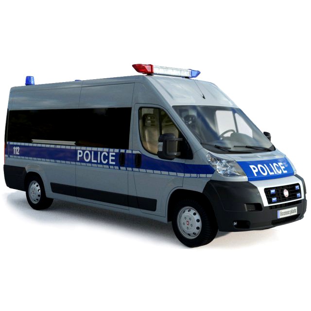 Fiat Ducato Van Police