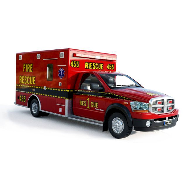 Dodge Ran 5500 Fire Rescue