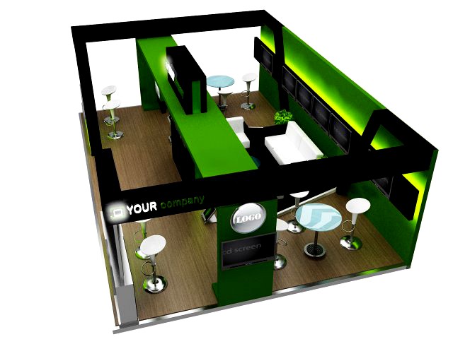 Booth Exhibition Stand a 76