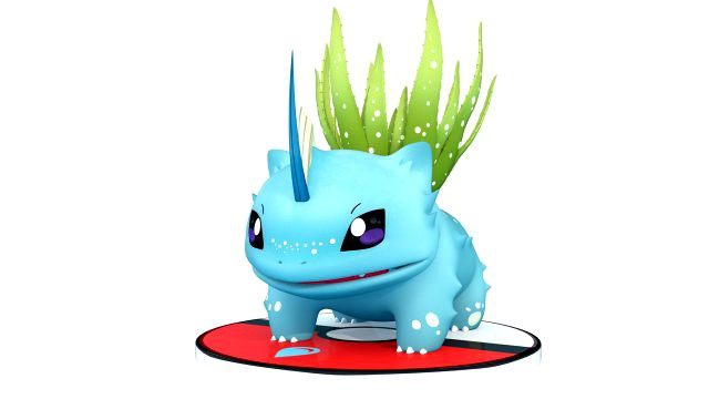 Pokemon Bulbasaur Water Concept