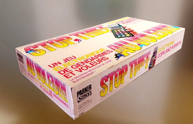 Old electronic board games Stop thief