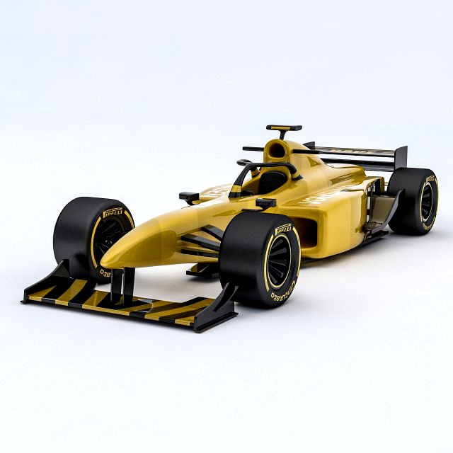 Formula 1 car model 06
