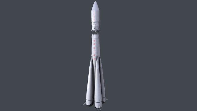 Space Rocket Vostok 1