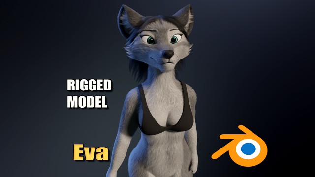 Eva Anthro Wolf