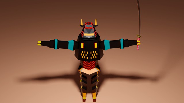 Samurai robot