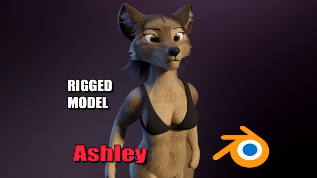 Ashley Anthro Wolf