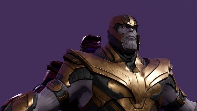 Thanos Fortnite skin Rigging