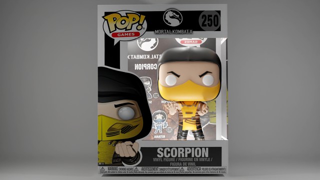 Funko Pop Scorpion Mortal Kombat 250