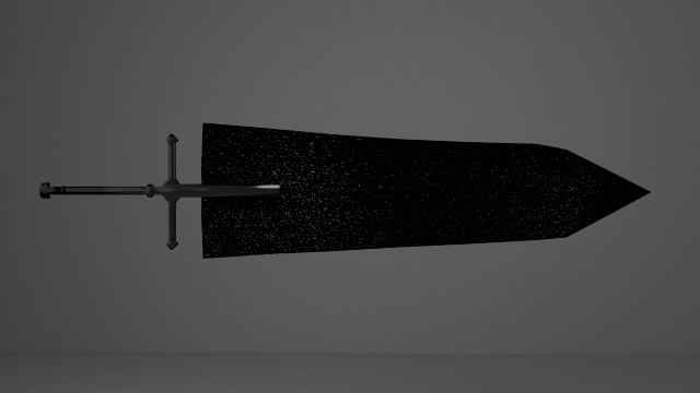 Sword from anime Black Clover