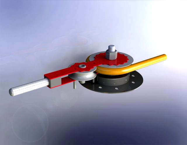 Manual pipe bending