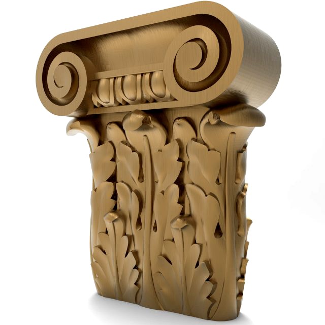 Column capital 008 160x139x48