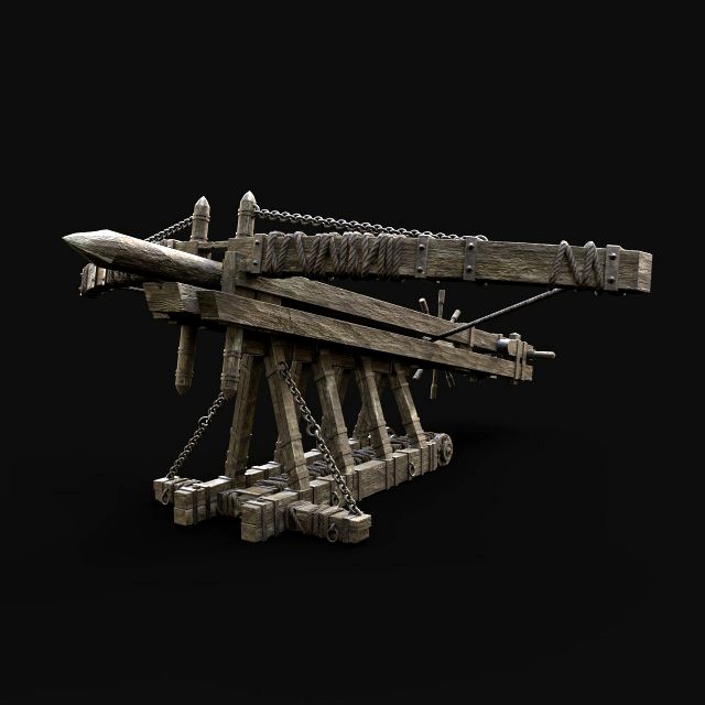 BALLISTA WAR MACHINE MEDIEVAL SIEGE ENGINE WAR BATTLE