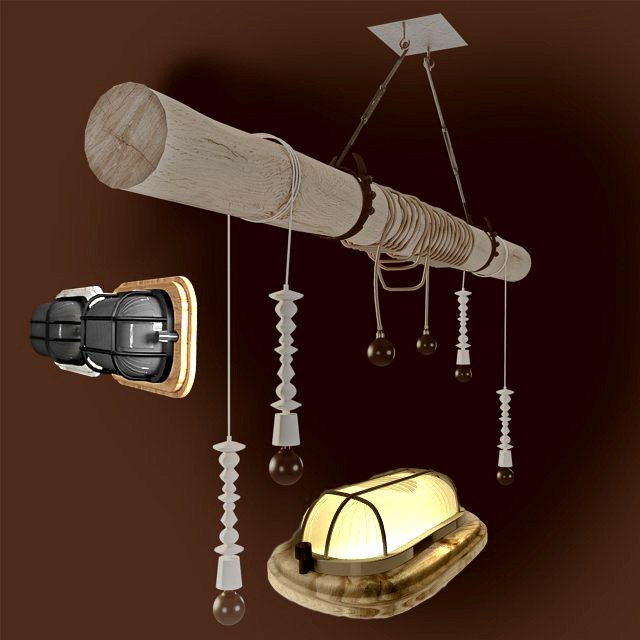 Lamps for Vilage style interiors