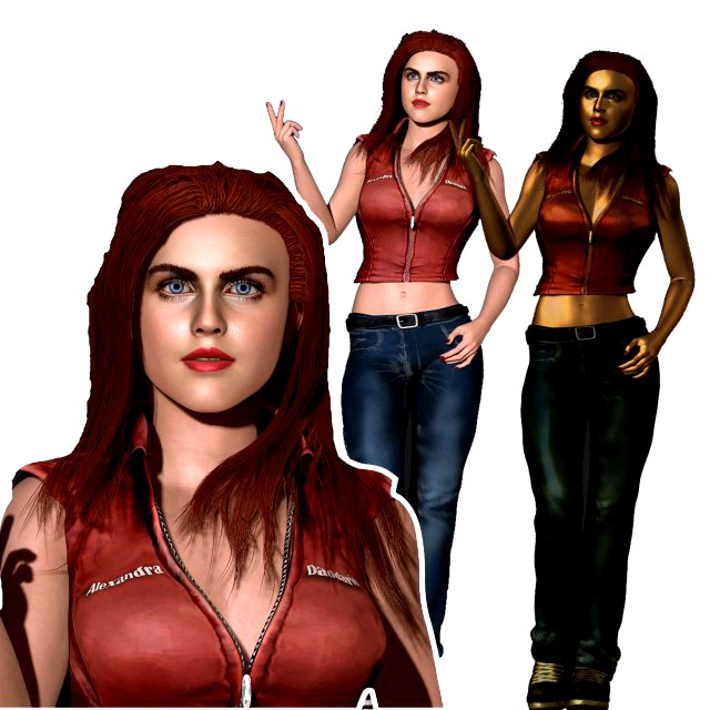 Alexandra Daddario Zbrush