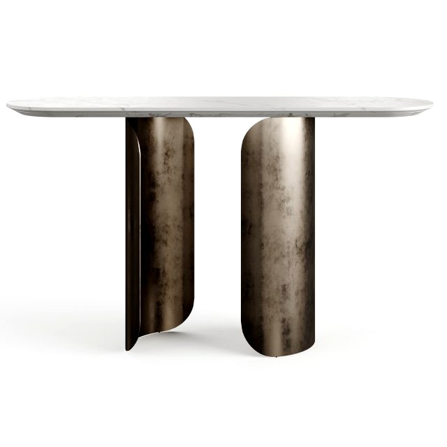 GABRIEL OPERA CONTEMPORARY OVAL CONSOLE