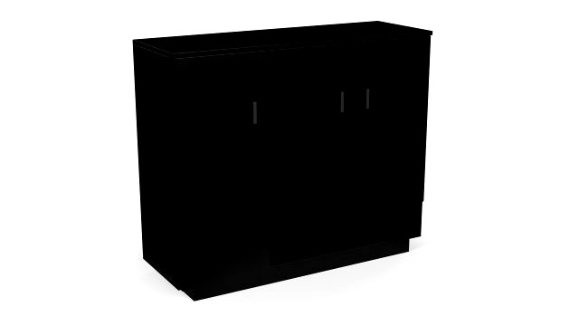Black Wooden Cabinet