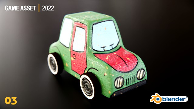 Wooden Toy Car