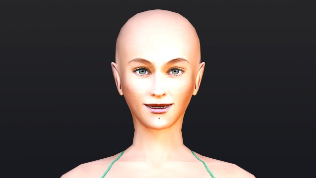 Female 4 - WITH 30 ANIMATIONS-36 MORPHS