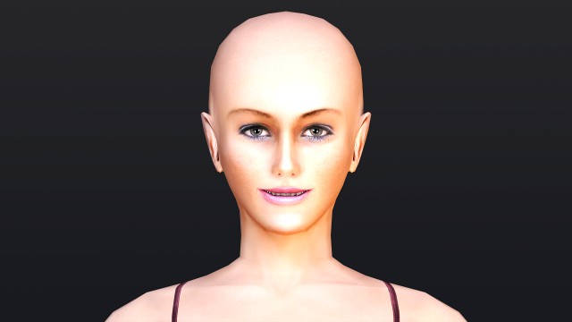 Female 5 - WITH 30 ANIMATIONS-36 MORPHS