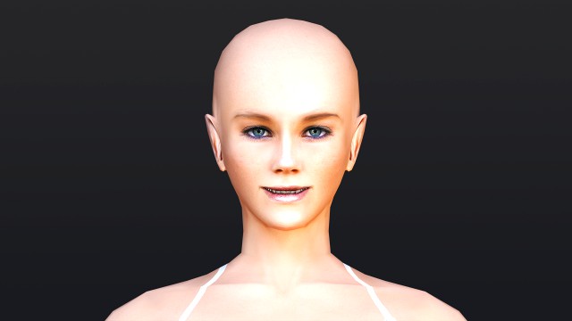 Female 6 - WITH 30 ANIMATIONS-36 MORPHS