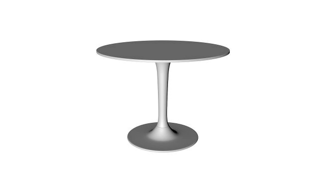 Table Round IKEA DOCKSTA